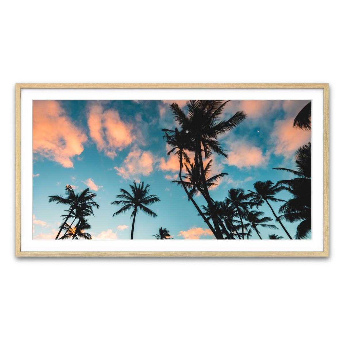 Framed Print 2x1 Natural
