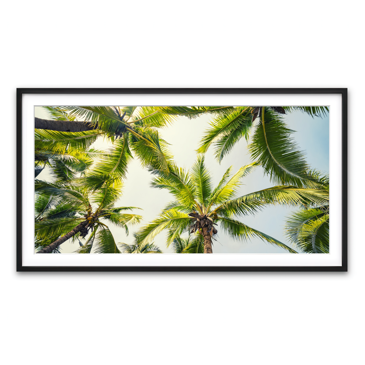 Framed Print 2x1 Black