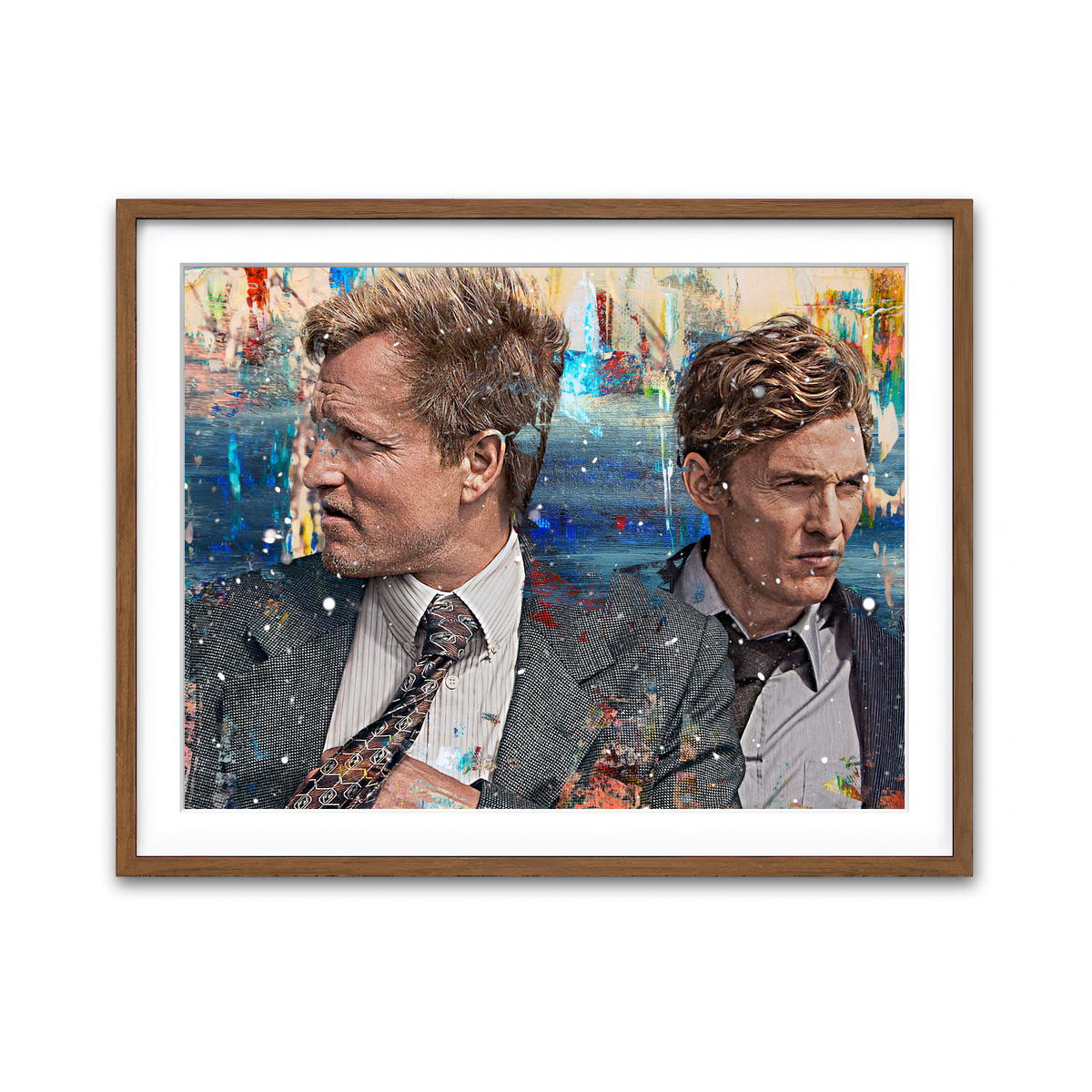 Framed Print 4x3 Walnut