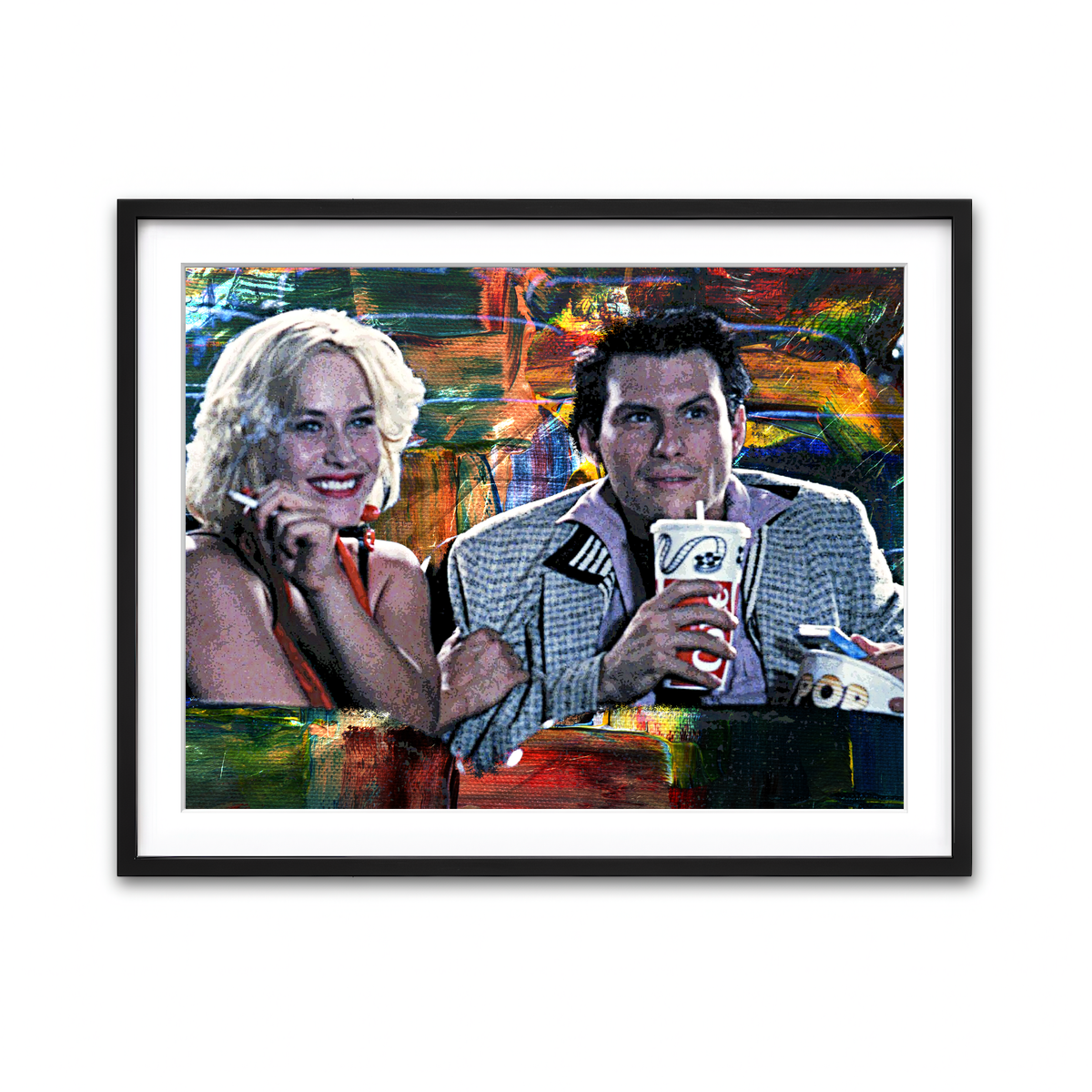 Framed Print 4x3 Black