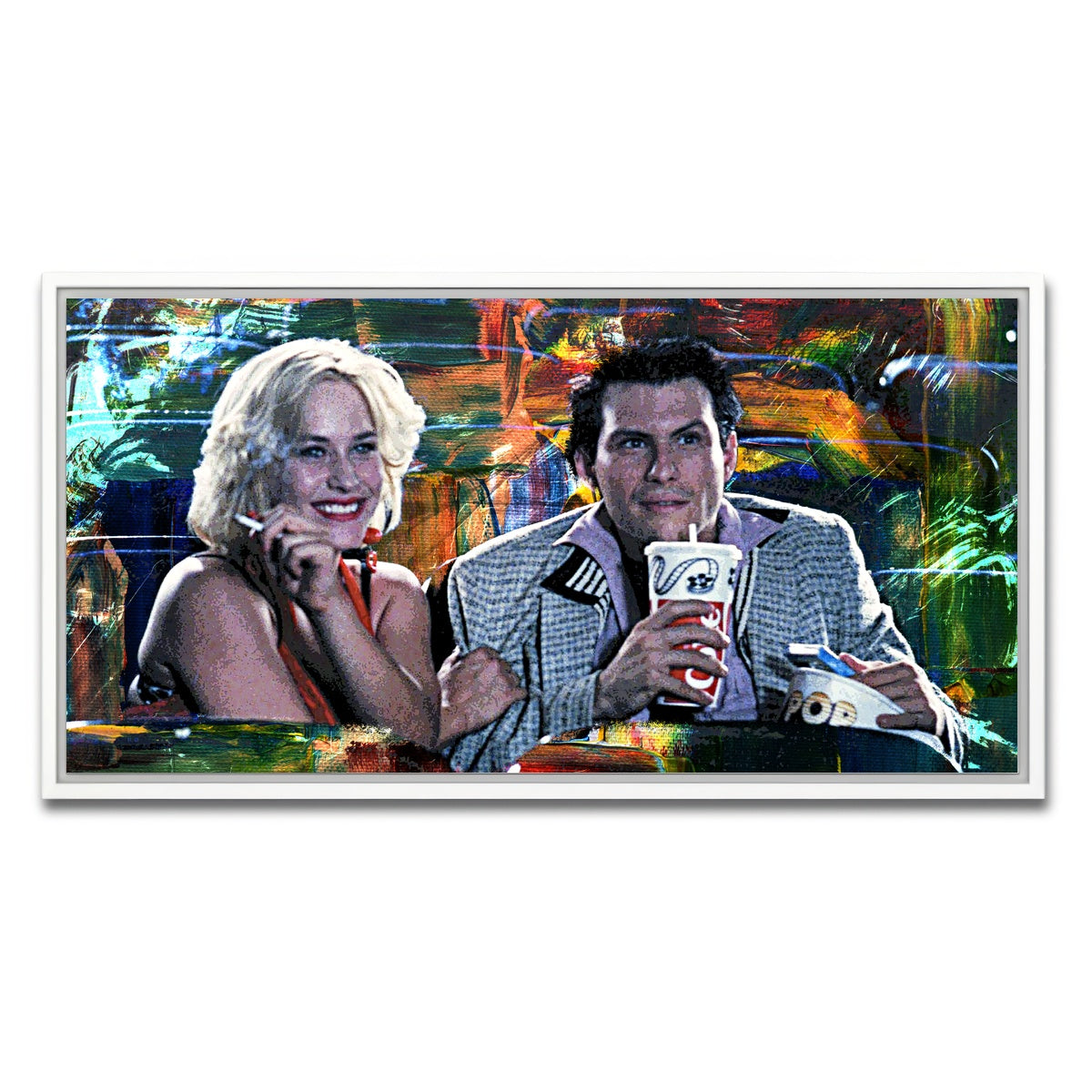 AUTO-MOCKUP WHITE | True Romance | 1 Piece | White Framed Canvas | group=2x1