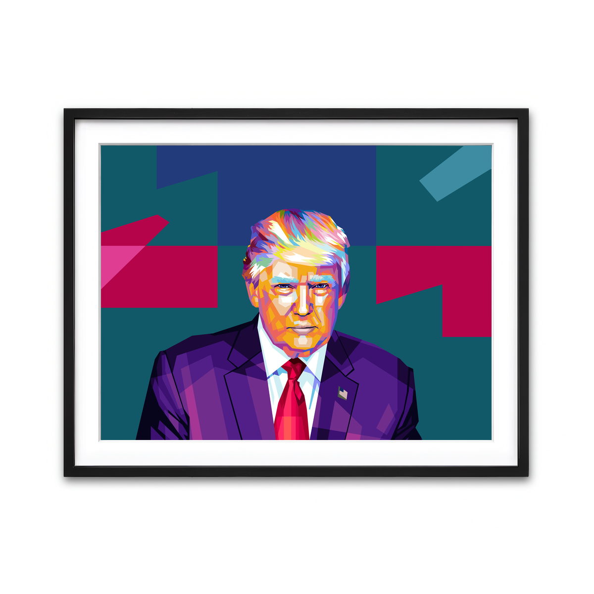 Framed Print 4x3 Black