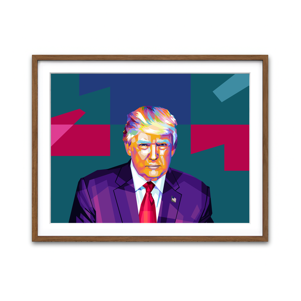 Framed Print 4x3 Walnut