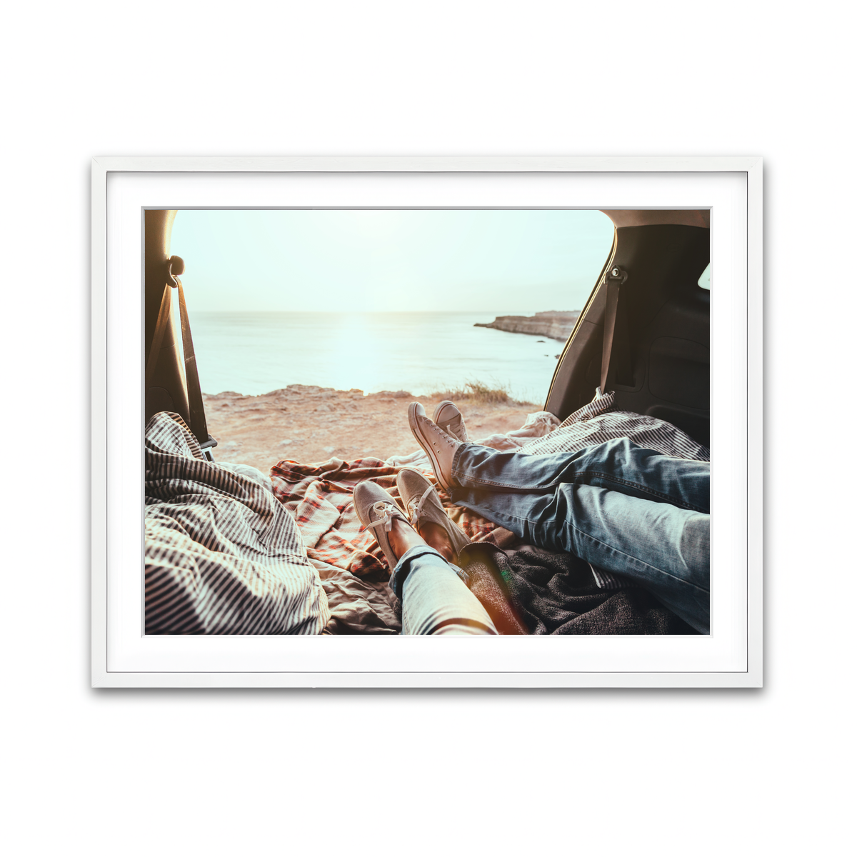 Framed Print 4x3 White