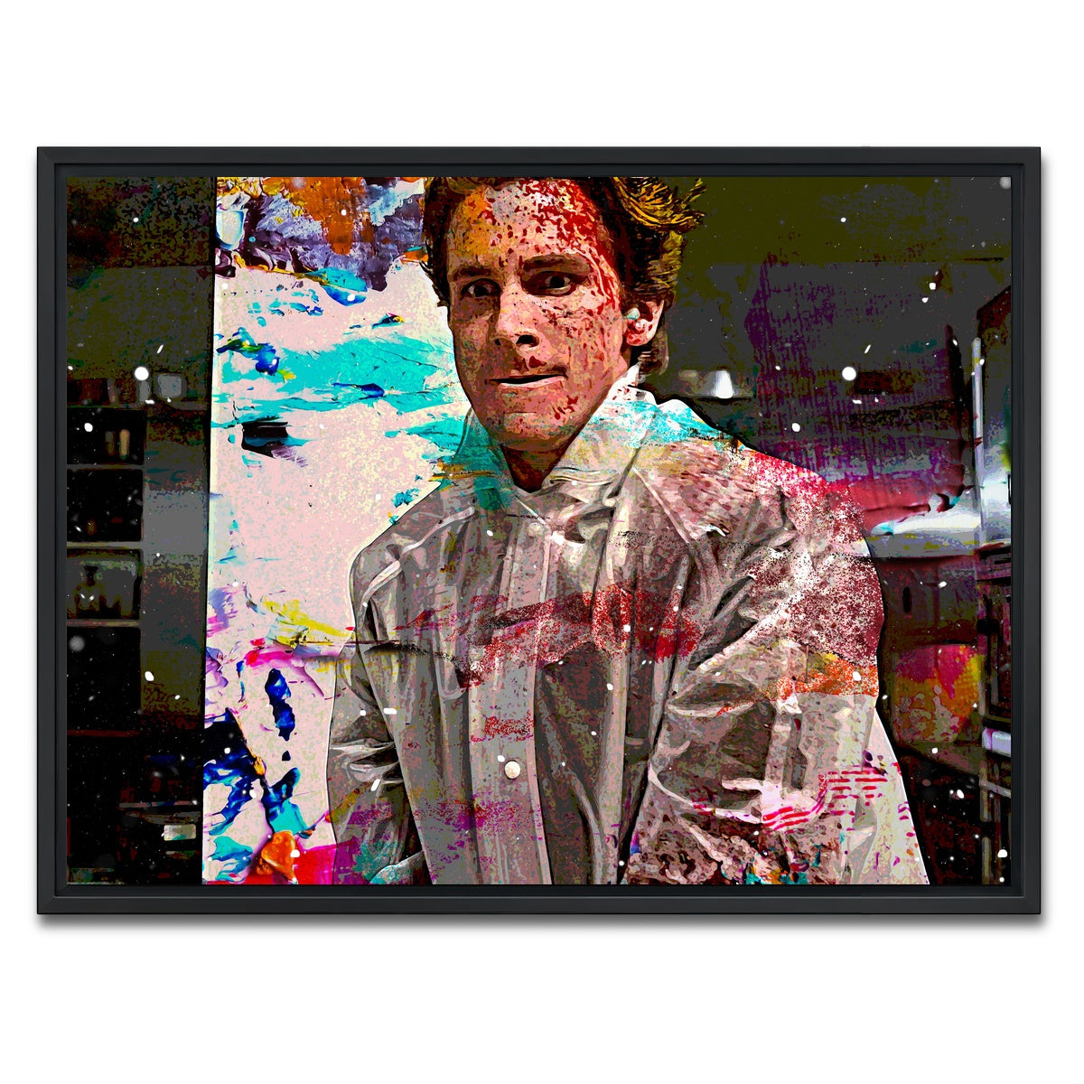 AUTO-MOCKUP WHITE | Try Getting a Reservation at Dorsia Now | 1 Piece | Black Framed Canvas | group=4x3