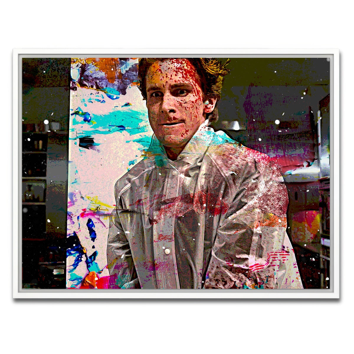 AUTO-MOCKUP WHITE | Try Getting a Reservation at Dorsia Now | 1 Piece | White Framed Canvas | group=4x3