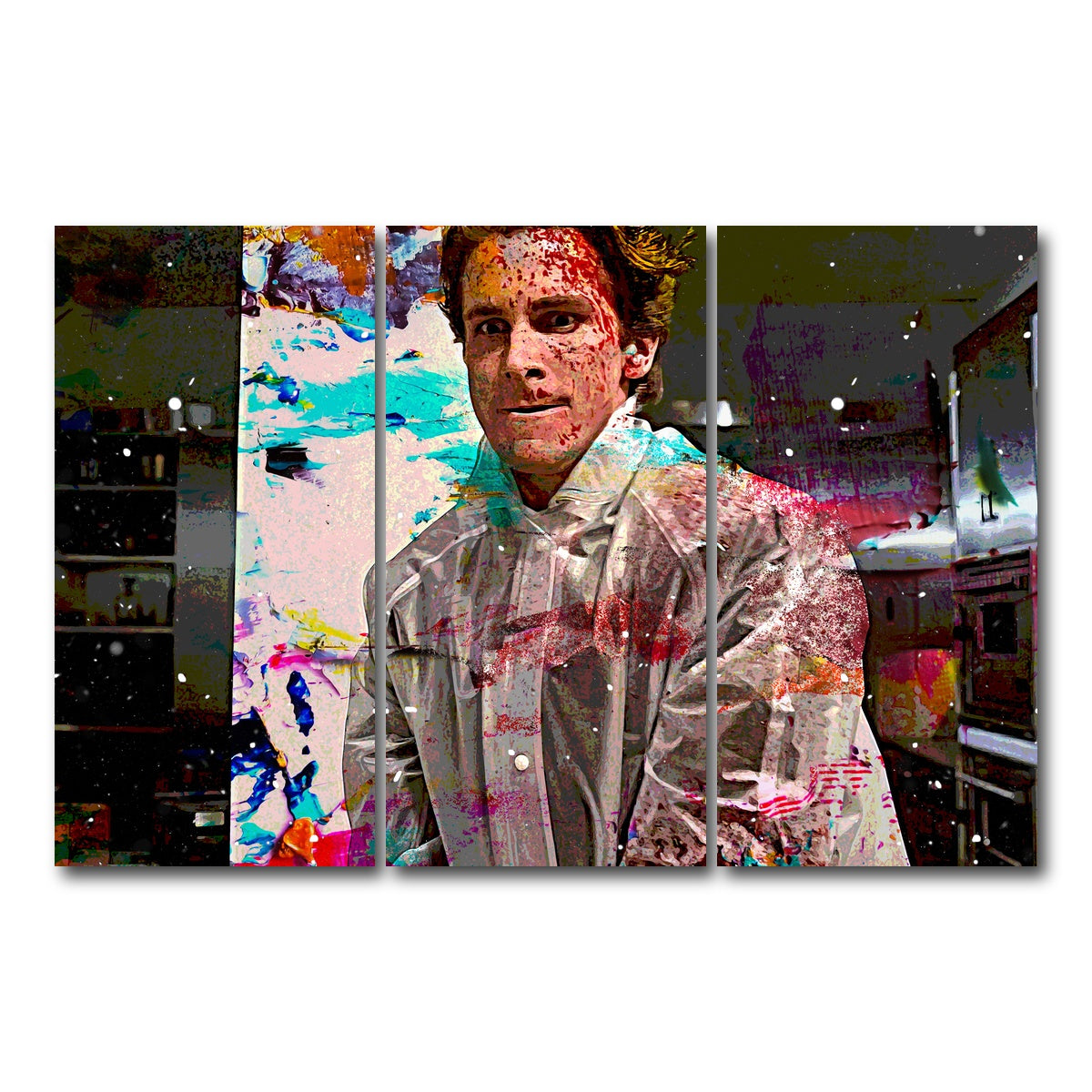 AUTO-MOCKUP WHITE | Try Getting a Reservation at Dorsia Now | 3 Piece | Gallery Wrap Canvas | group=12x24