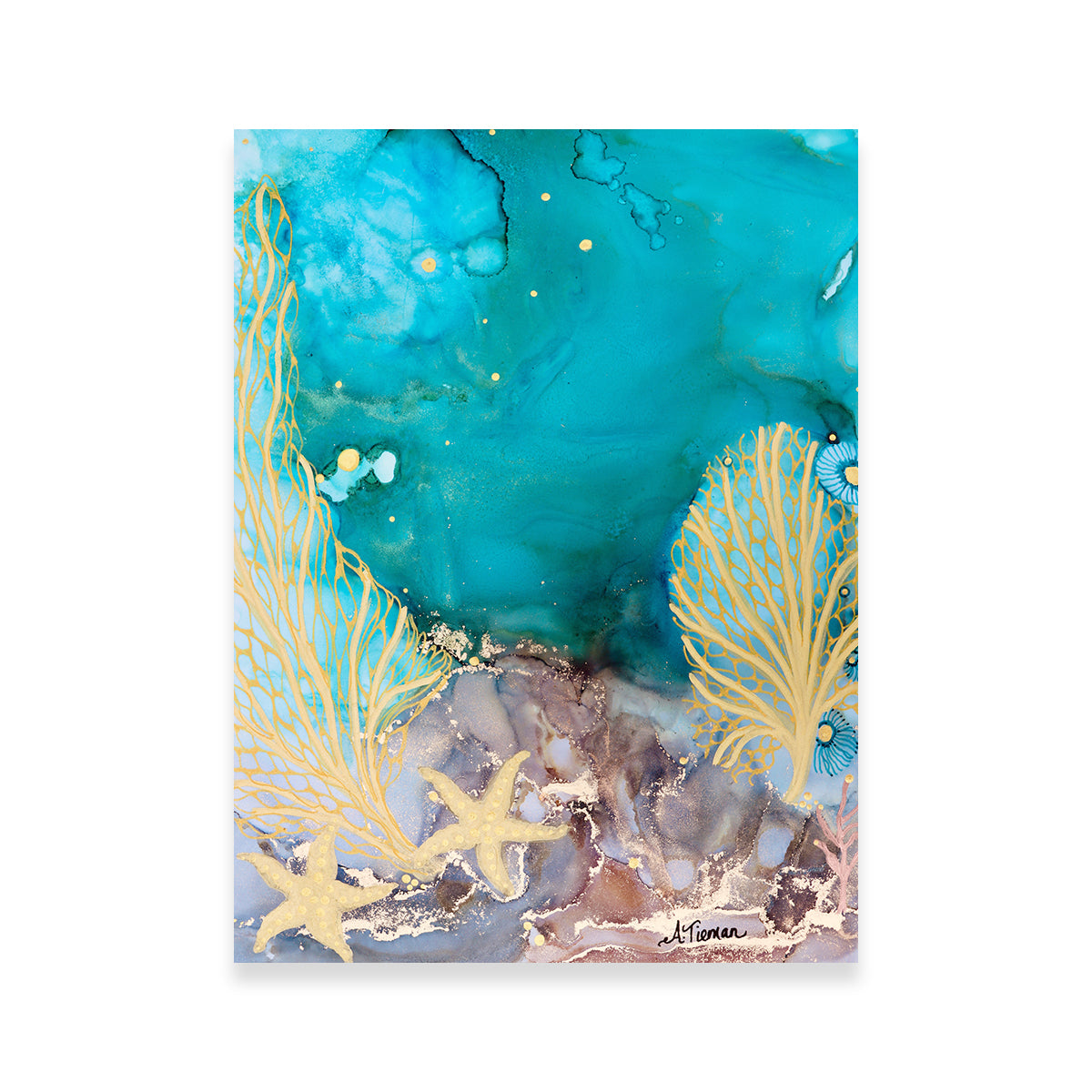 Turquoise Waters l Wall Art