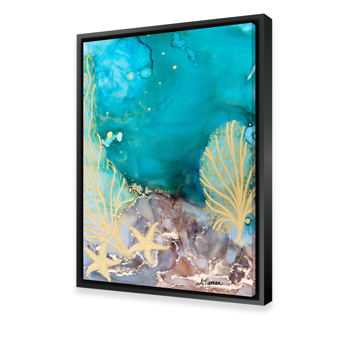 Turquoise Waters l Wall Art