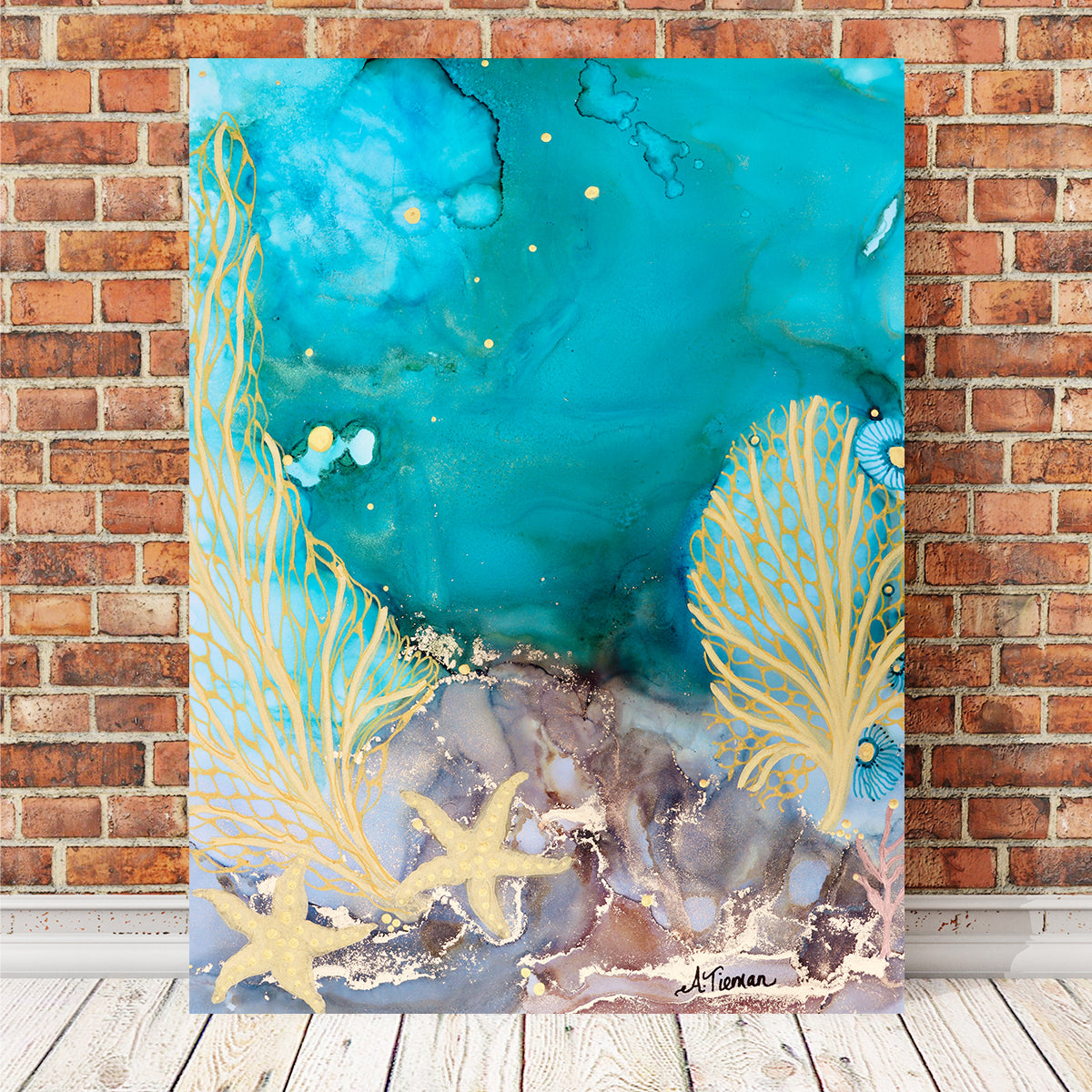 Turquoise Waters l Wall Art