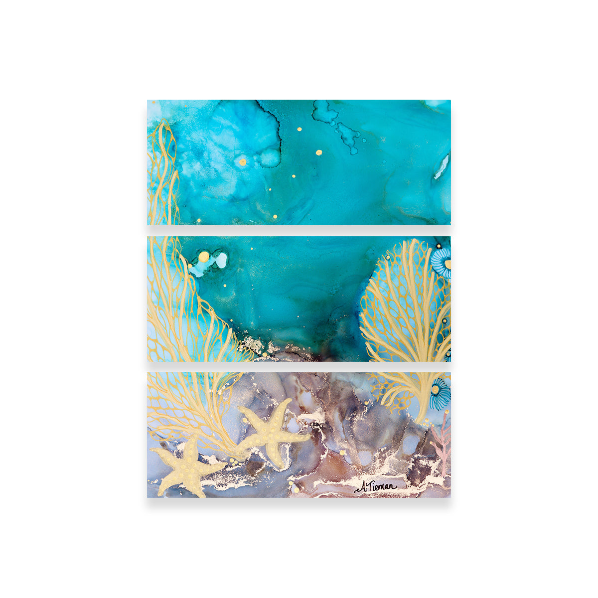 Turquoise Waters l Wall Art