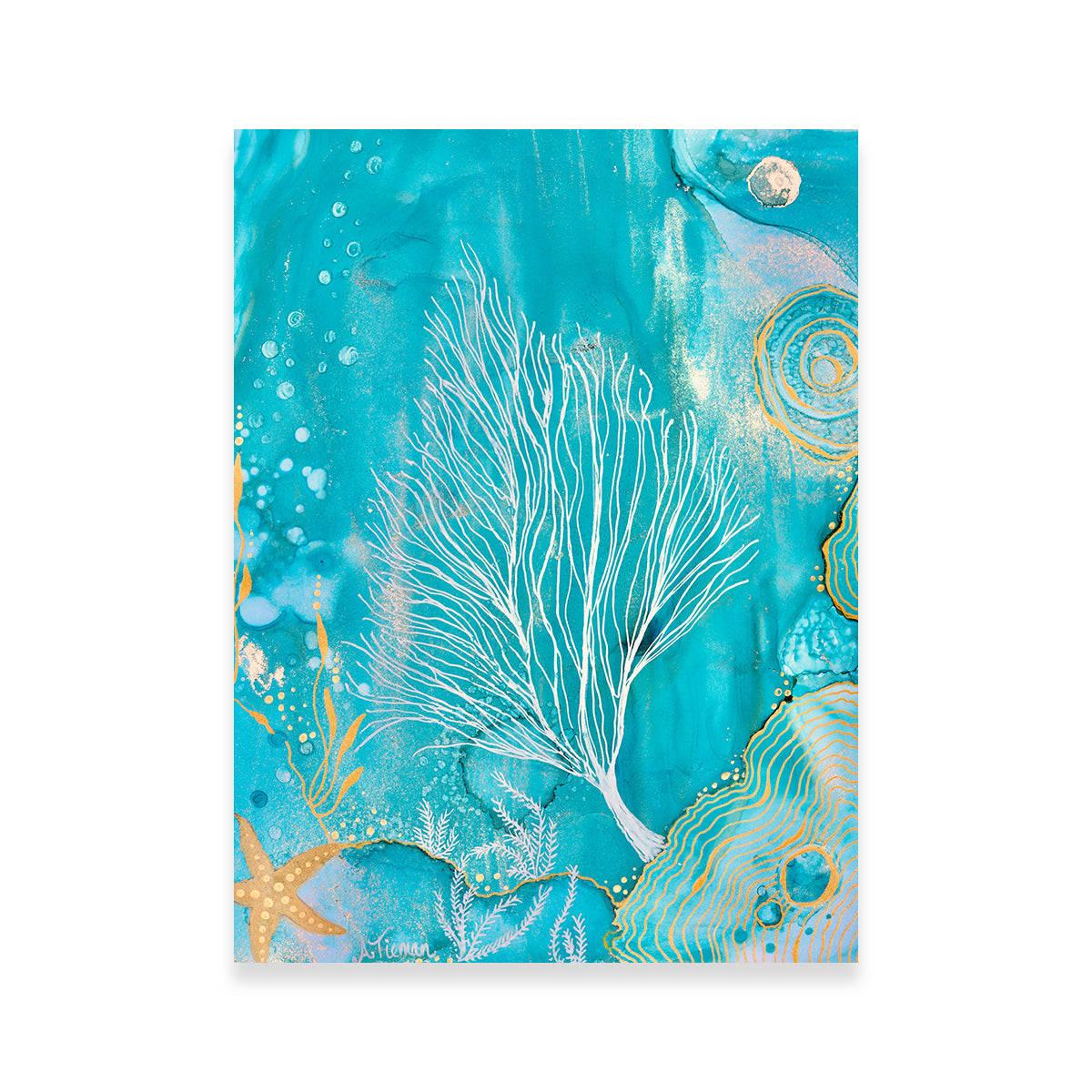 Turquoise Waters ll Wall Art