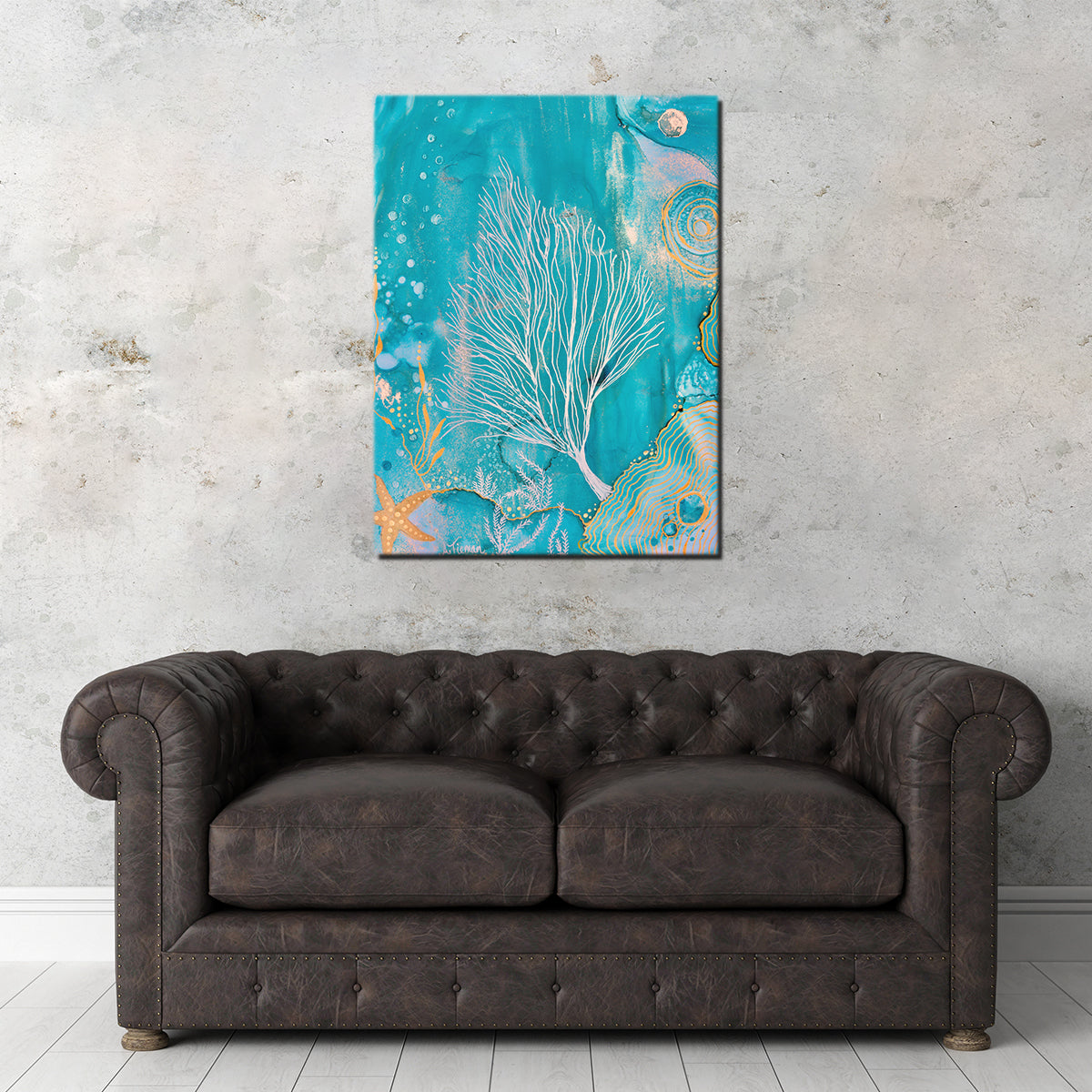 Turquoise Waters ll Wall Art