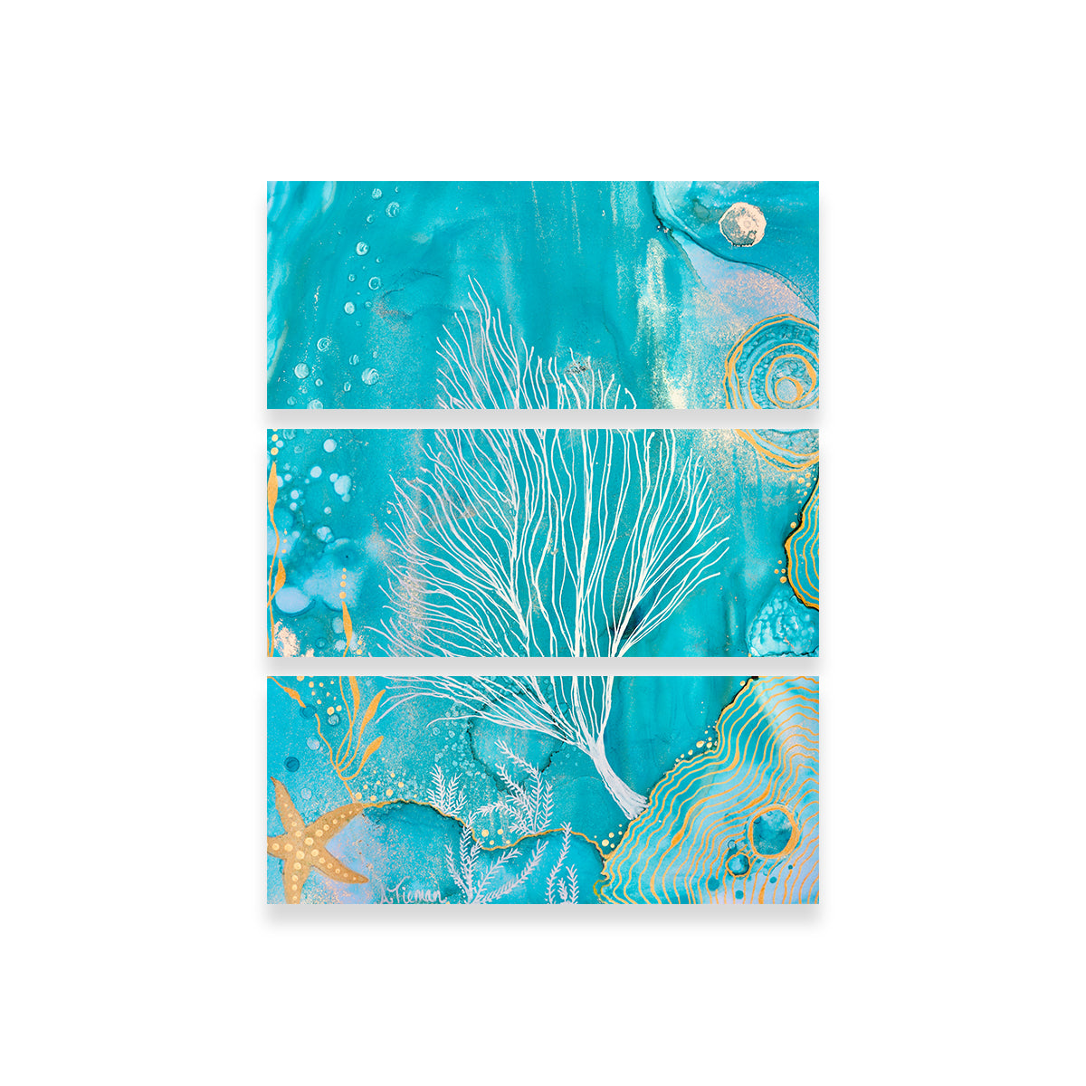 Turquoise Waters ll Wall Art