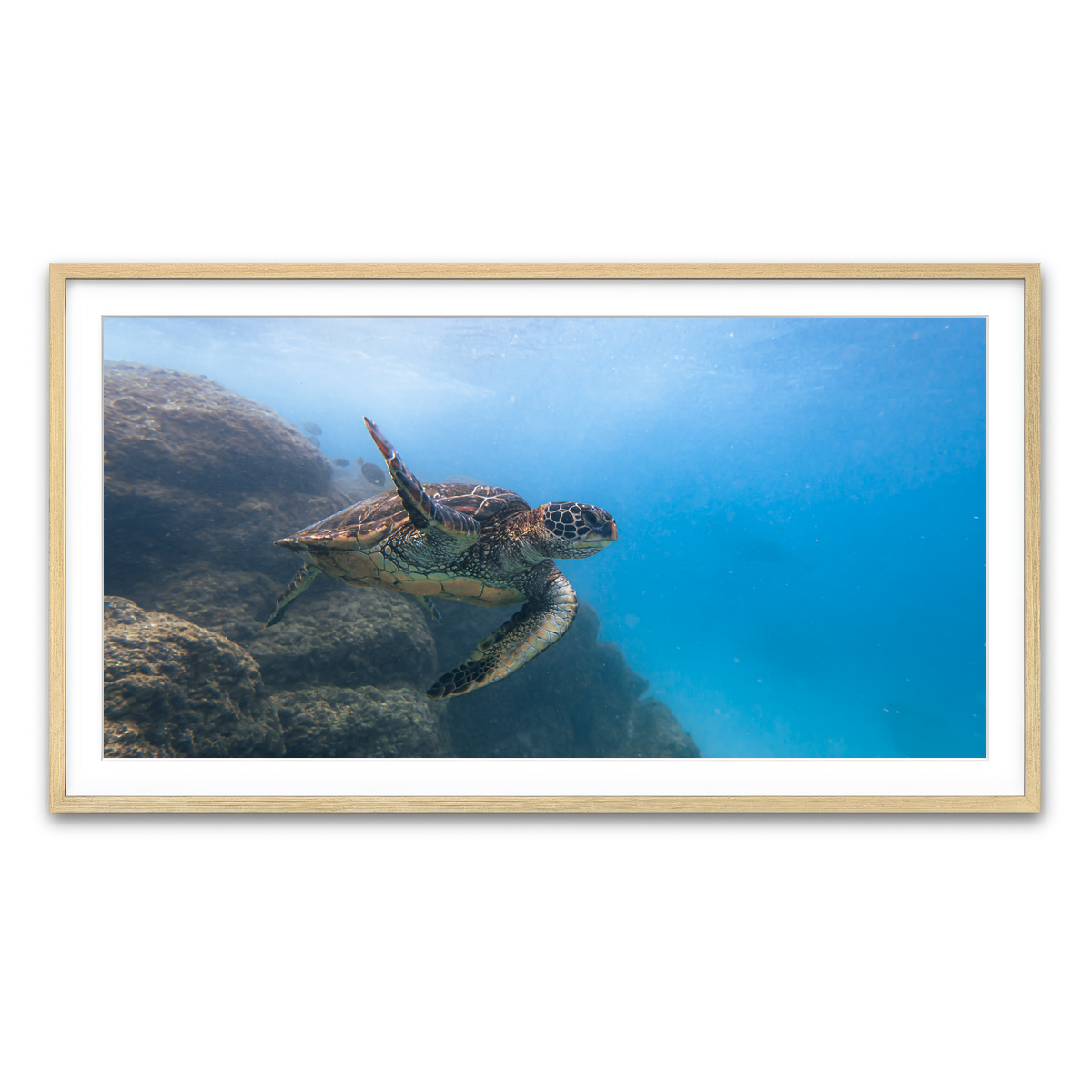 Framed Print 2x1 Natural