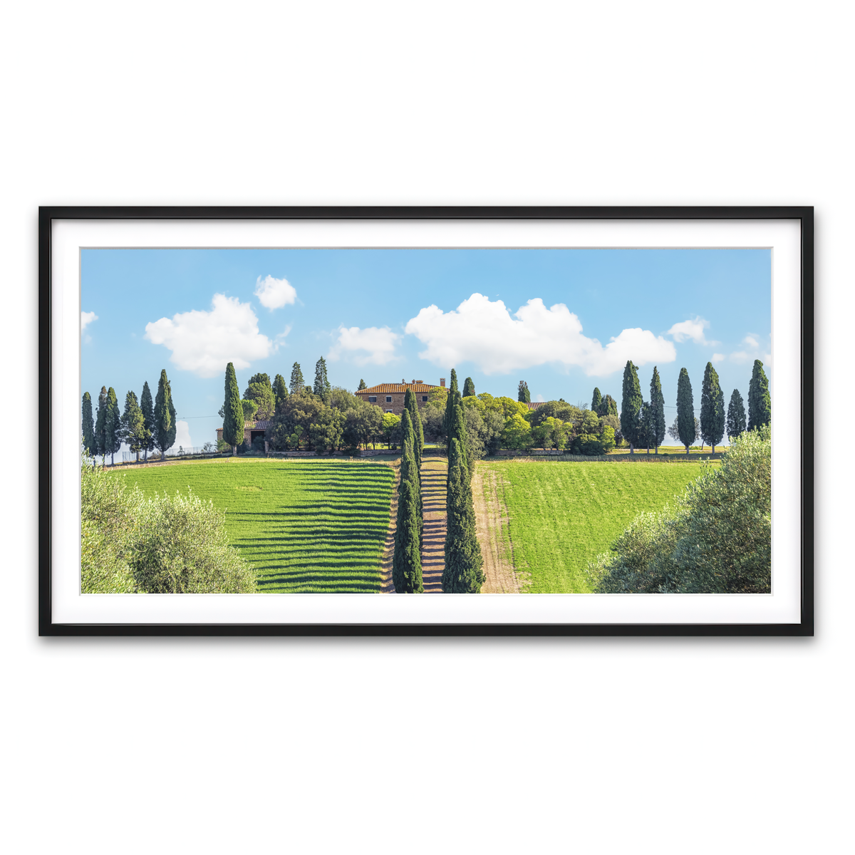 Framed Print 2x1 Black