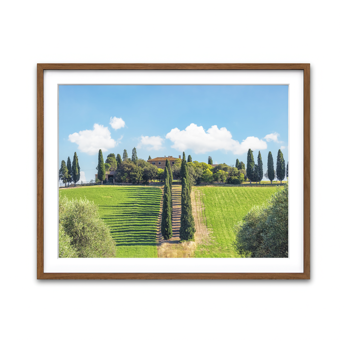 Framed Print 4x3 Walnut