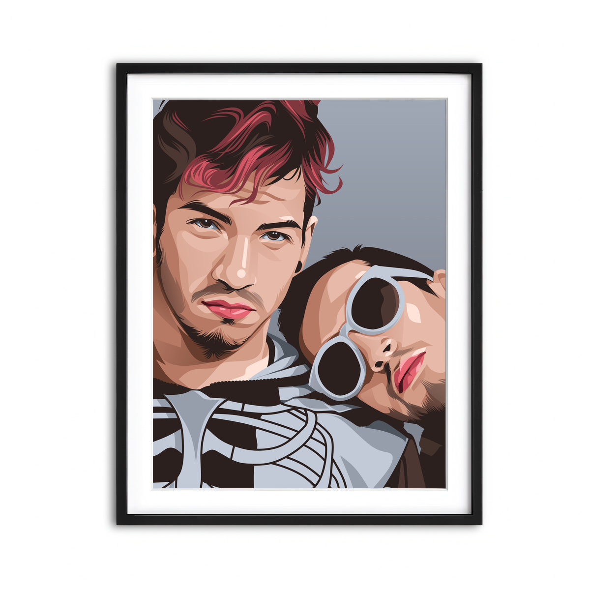 Framed Print 3x4 Black