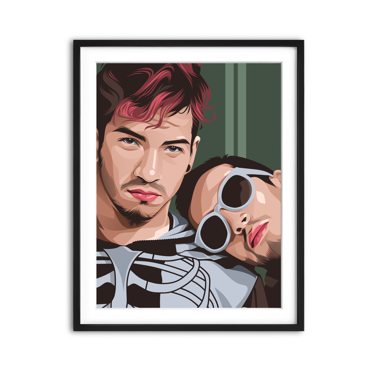 Framed Print 3x4 Black