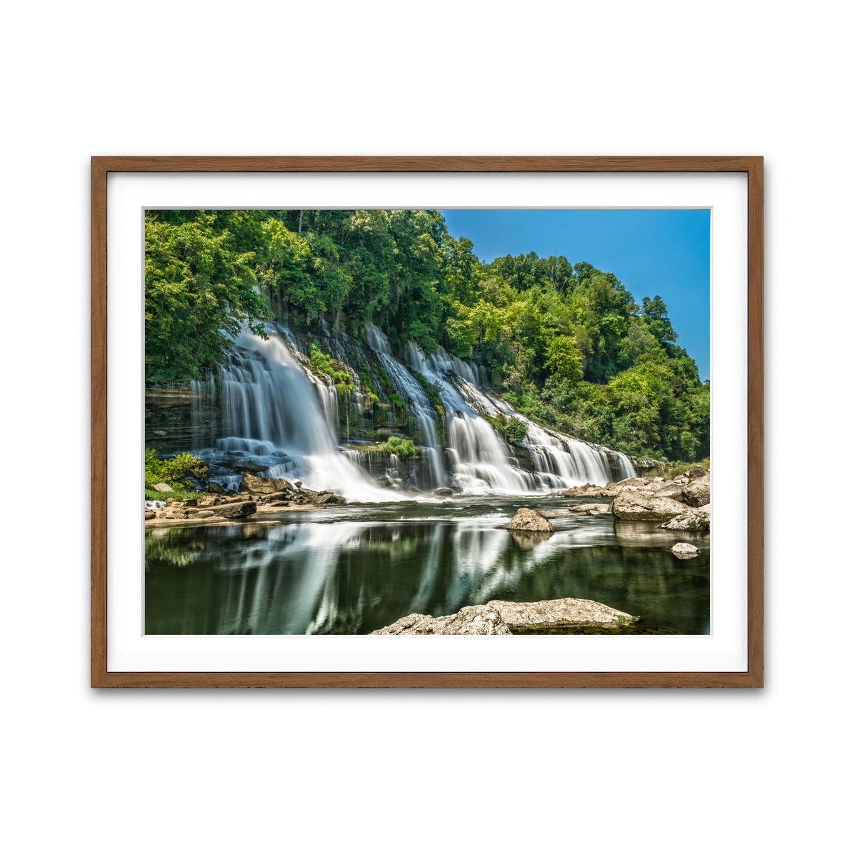 Framed Print 4x3 Walnut