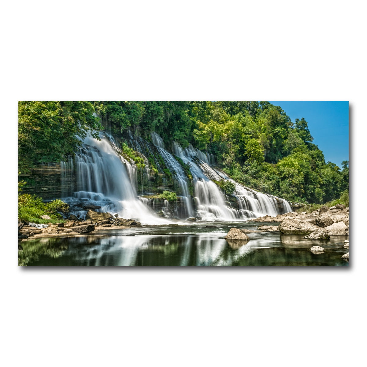 AUTO-MOCKUP WHITE | Twin Falls | 1 Piece | Gallery Wrap Canvas | group=2x1