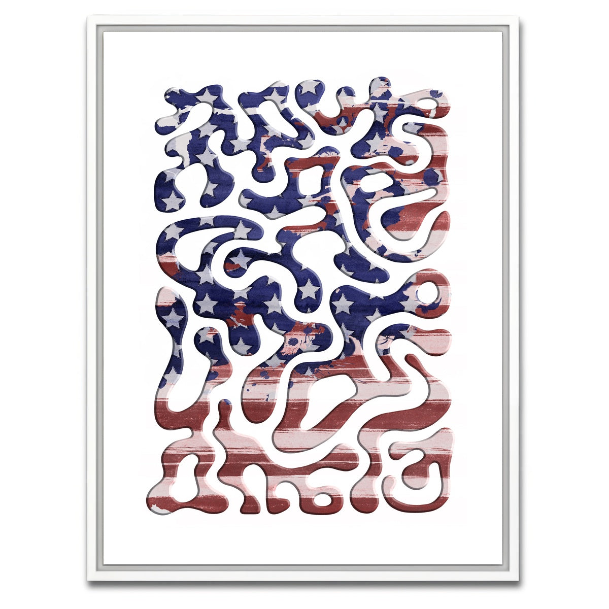 AUTO-MOCKUP WHITE | Twisted Beats No. 10.17 - Festival | 1 Piece | White Framed Canvas | group=3x4