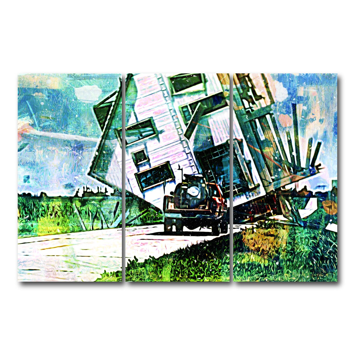 AUTO-MOCKUP WHITE | Twister | 3 Piece | Gallery Wrap Canvas | group=12x24