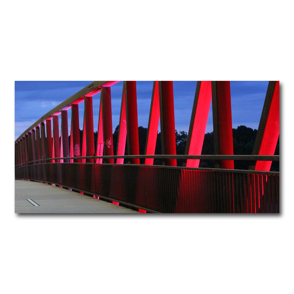 AUTO-MOCKUP WHITE | Two Rivers Park Bridge | 1 Piece | Gallery Wrap Canvas | group=2x1