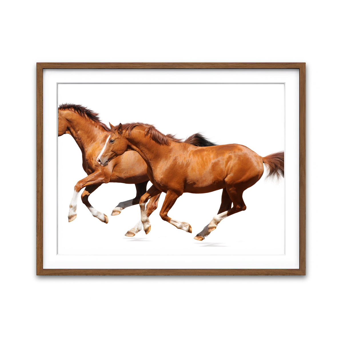 Framed Print 4x3 Walnut