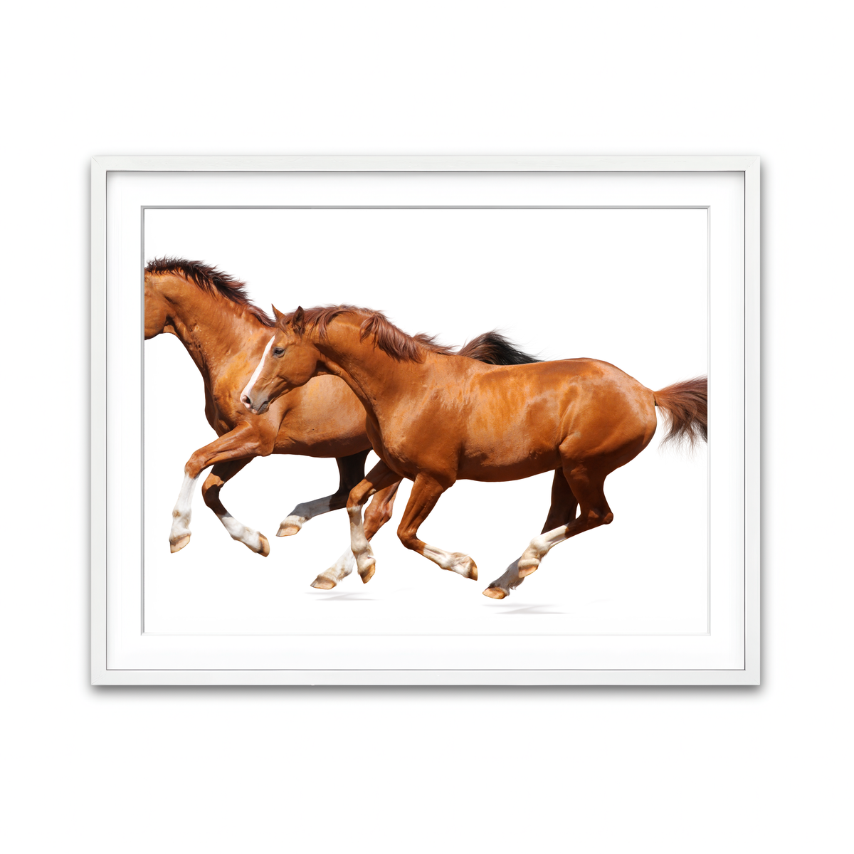 Framed Print 4x3 White