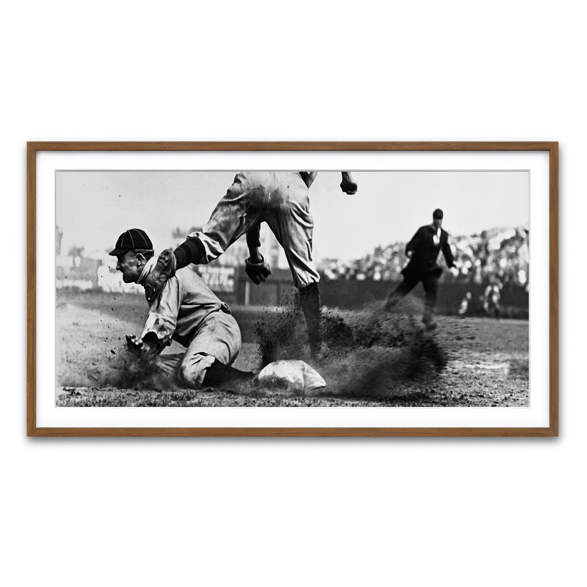 Framed Print 2x1 Walnut