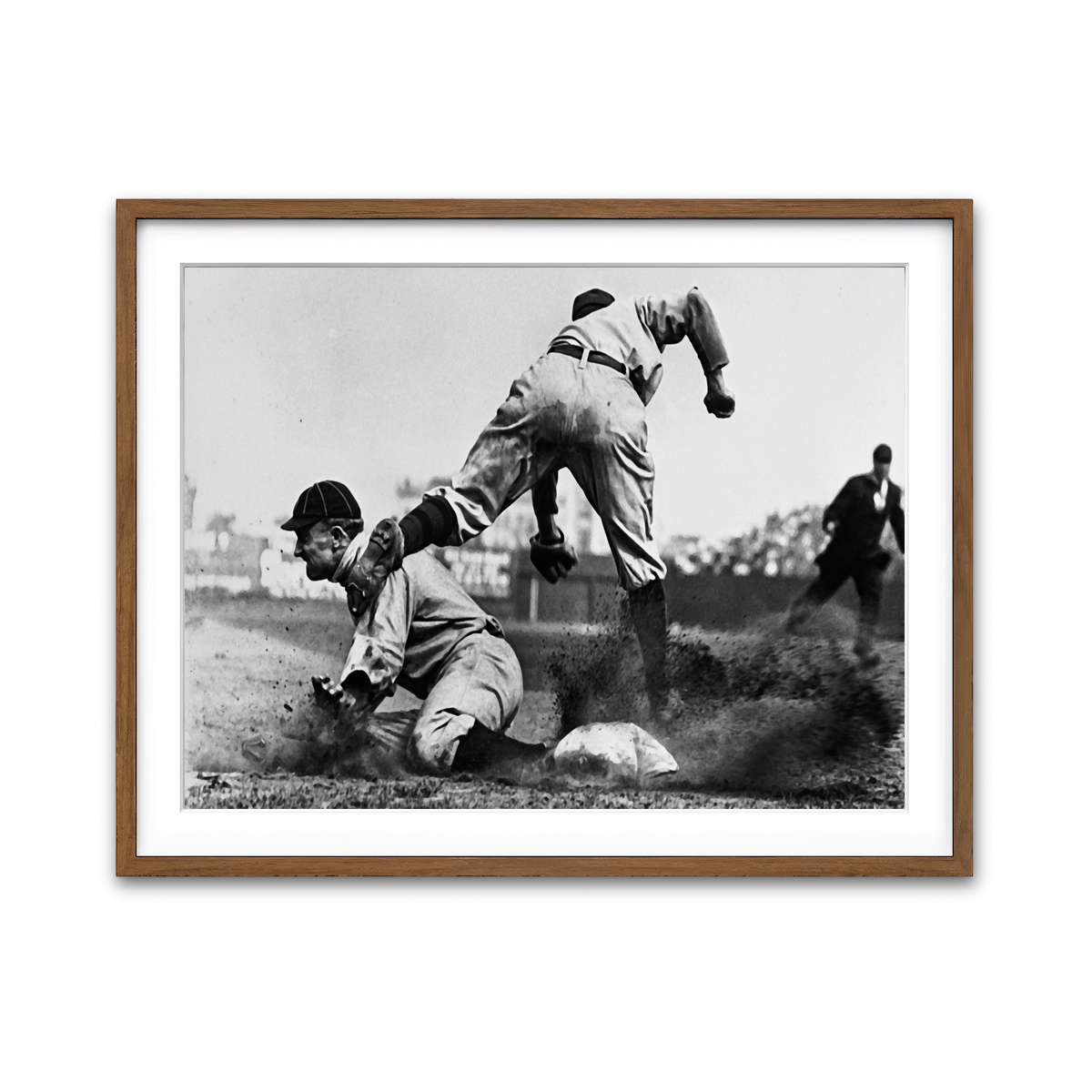 Framed Print 4x3 Walnut