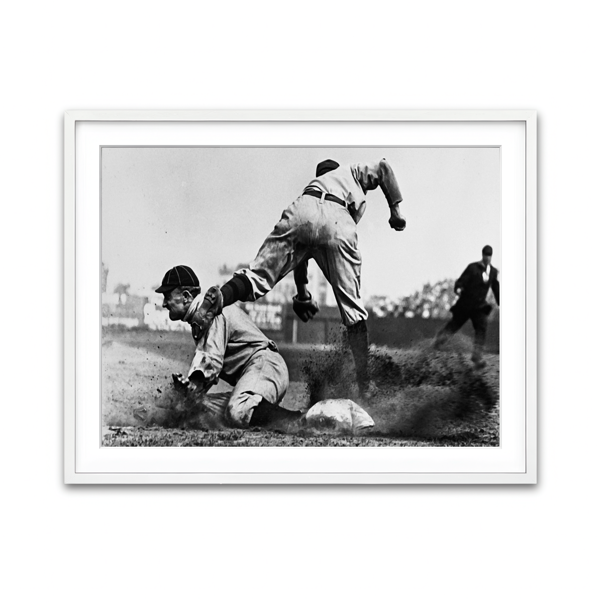 Framed Print 4x3 White