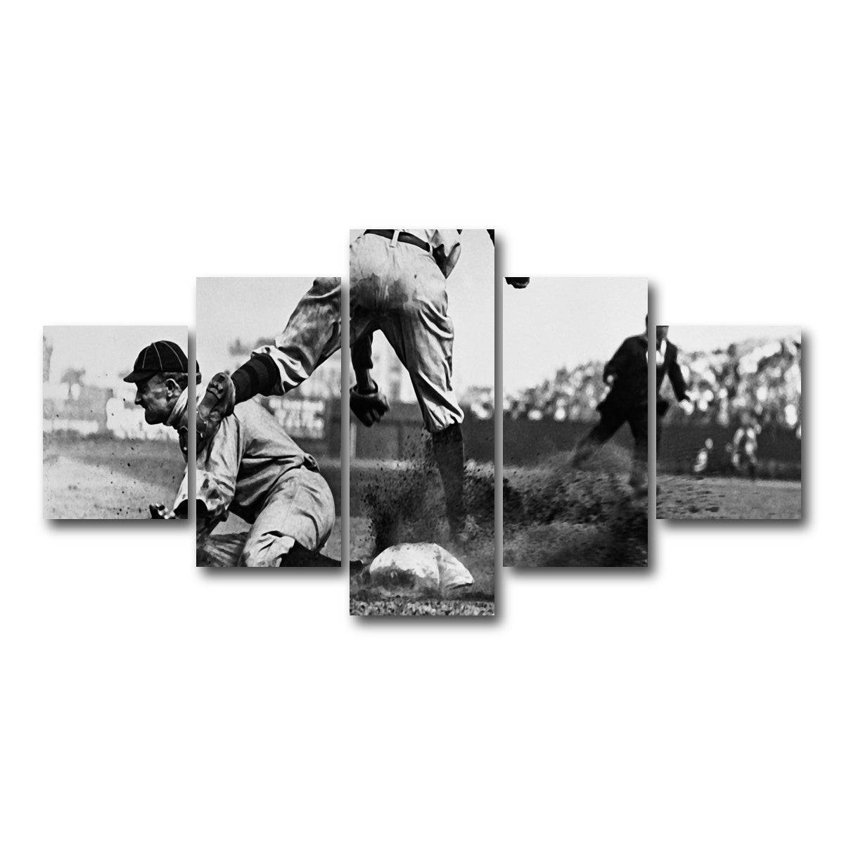AUTO-MOCKUP WHITE | Ty Cobb | 5 Piece | Gallery Wrap Canvas | group=5_short