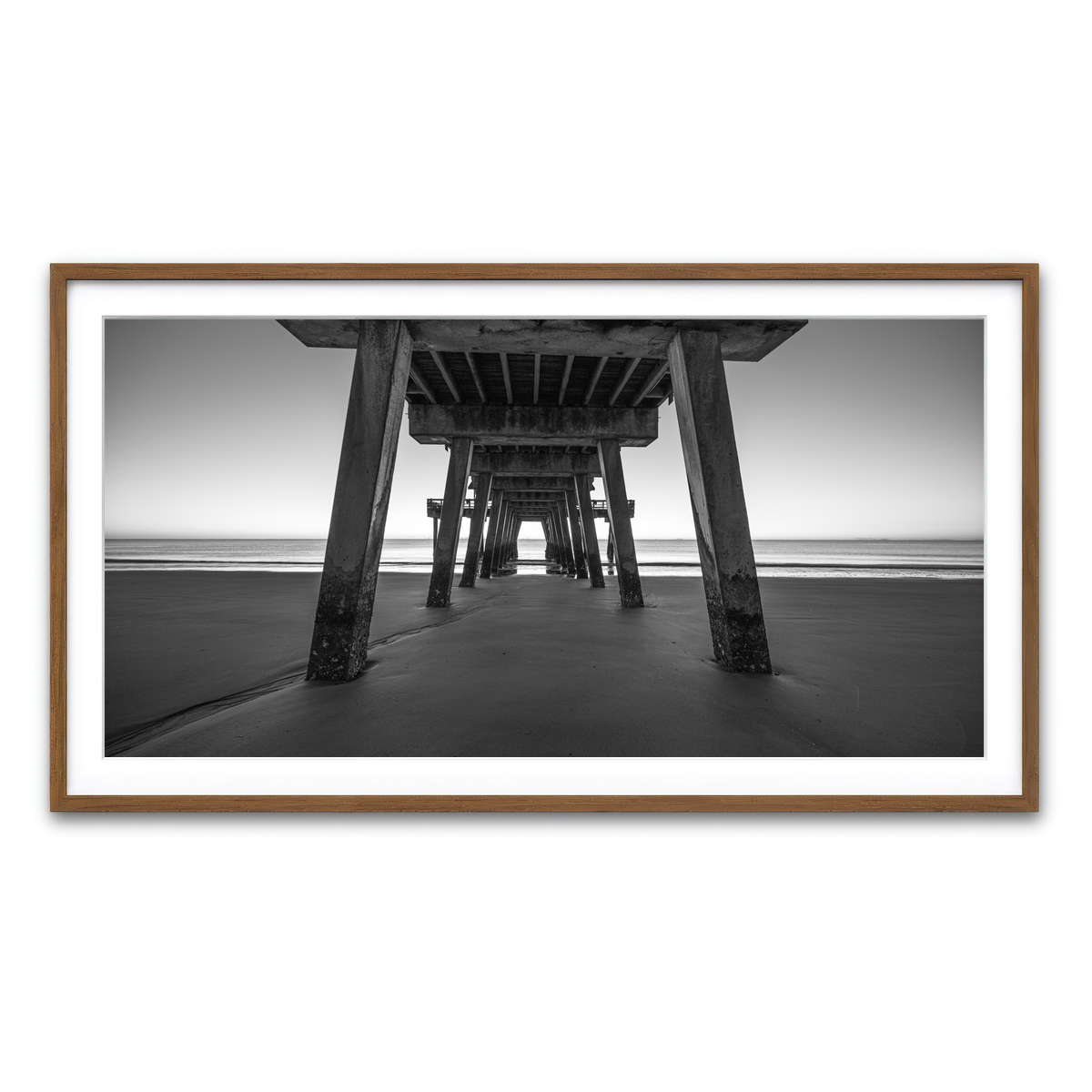 Framed Print 2x1 Walnut