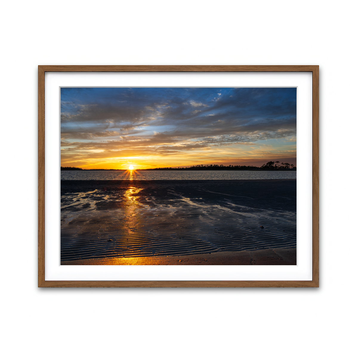 Framed Print 4x3 Walnut