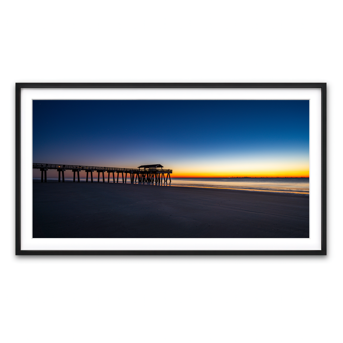 Framed Print 2x1 Black