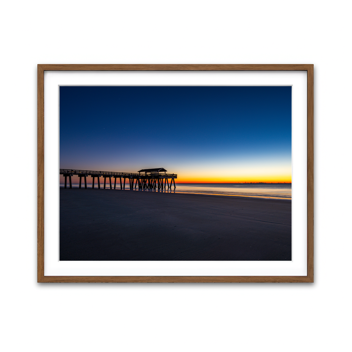 Framed Print 4x3 Walnut
