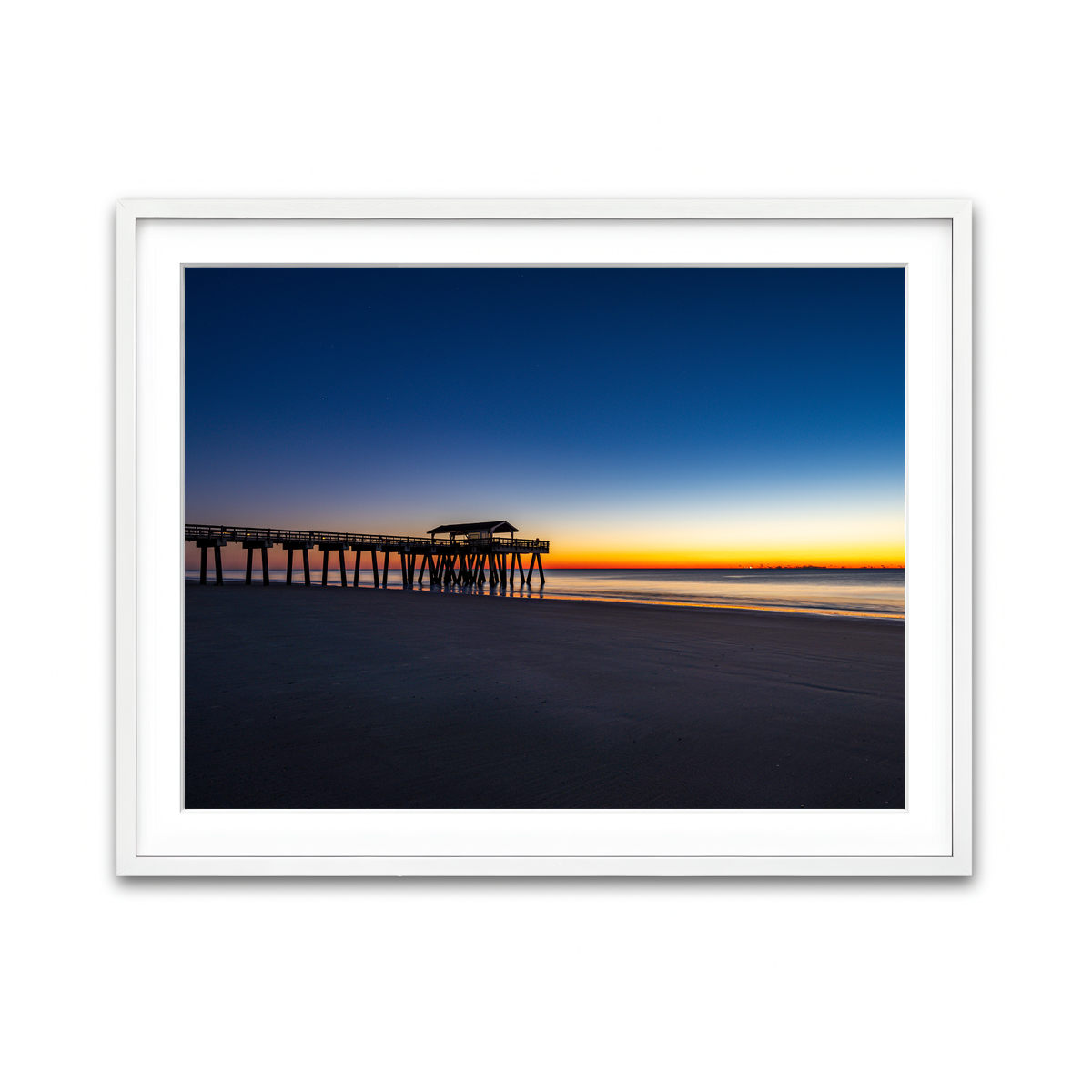 Framed Print 4x3 White