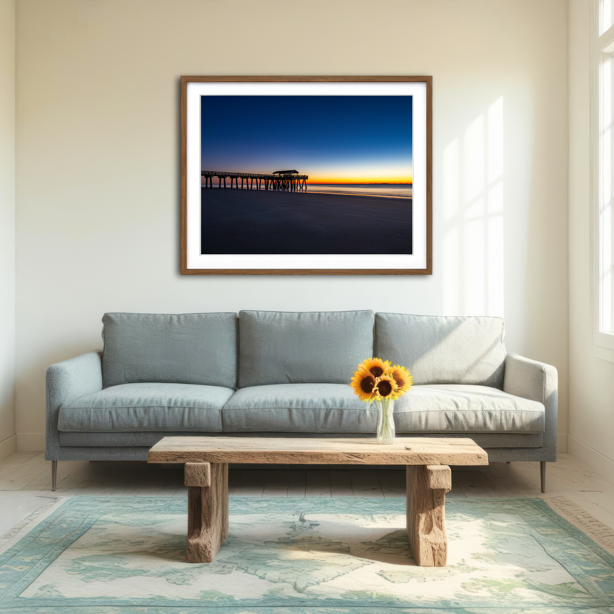 AUTO-MOCKUP ROOM | Tybee Island Georgia Wall Art