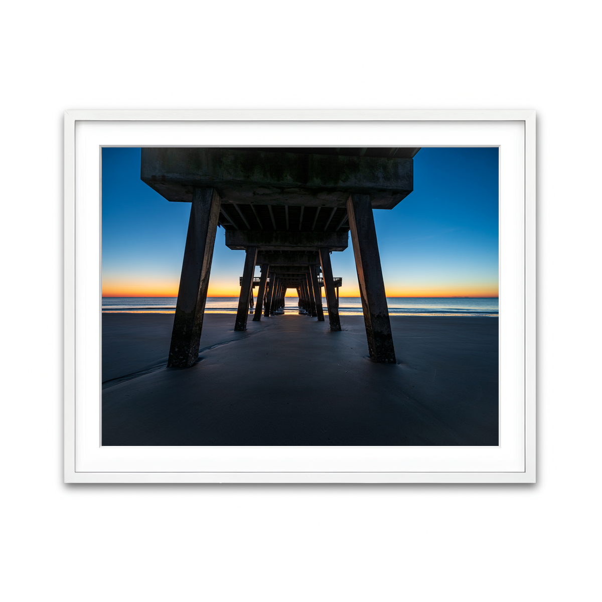 Framed Print 4x3 White