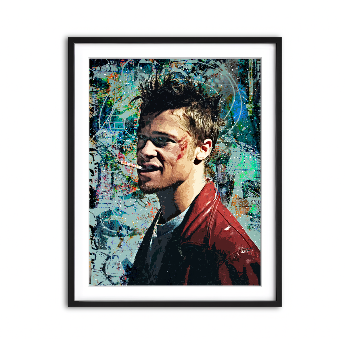 Framed Print 3x4 Black