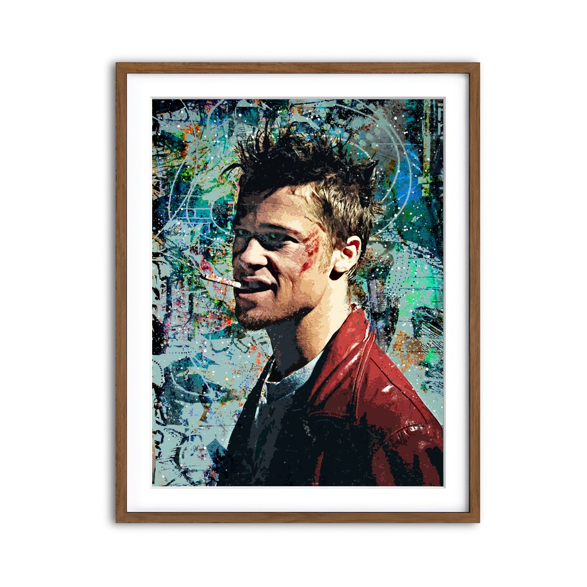 Framed Print 3x4 Walnut