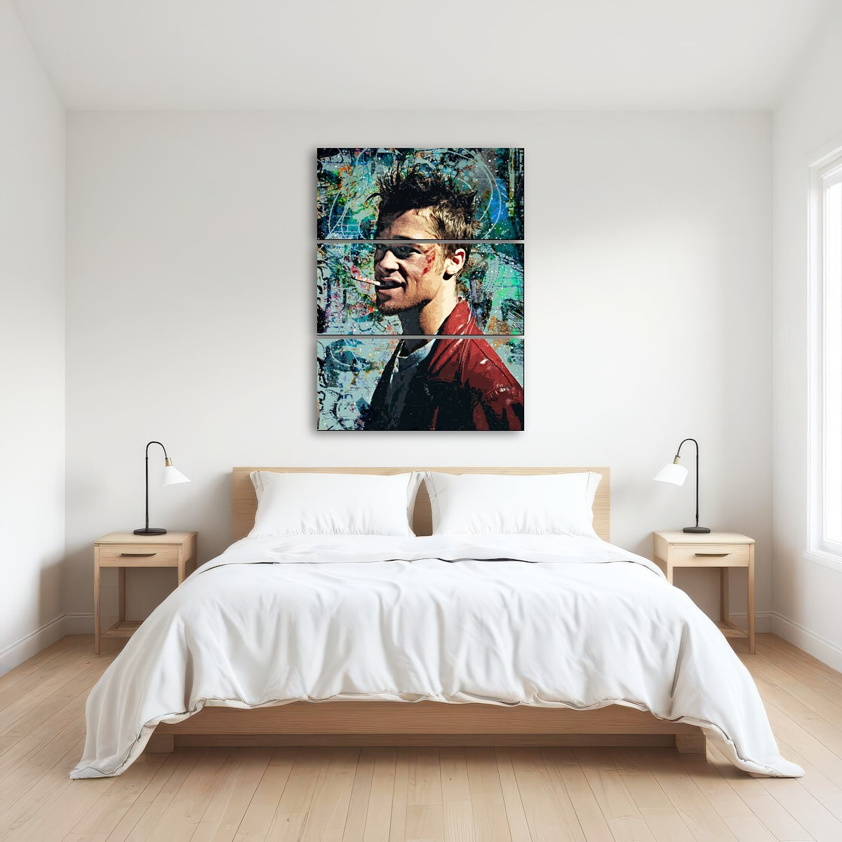 AUTO-MOCKUP ROOM | Tyler Durden Graffiti