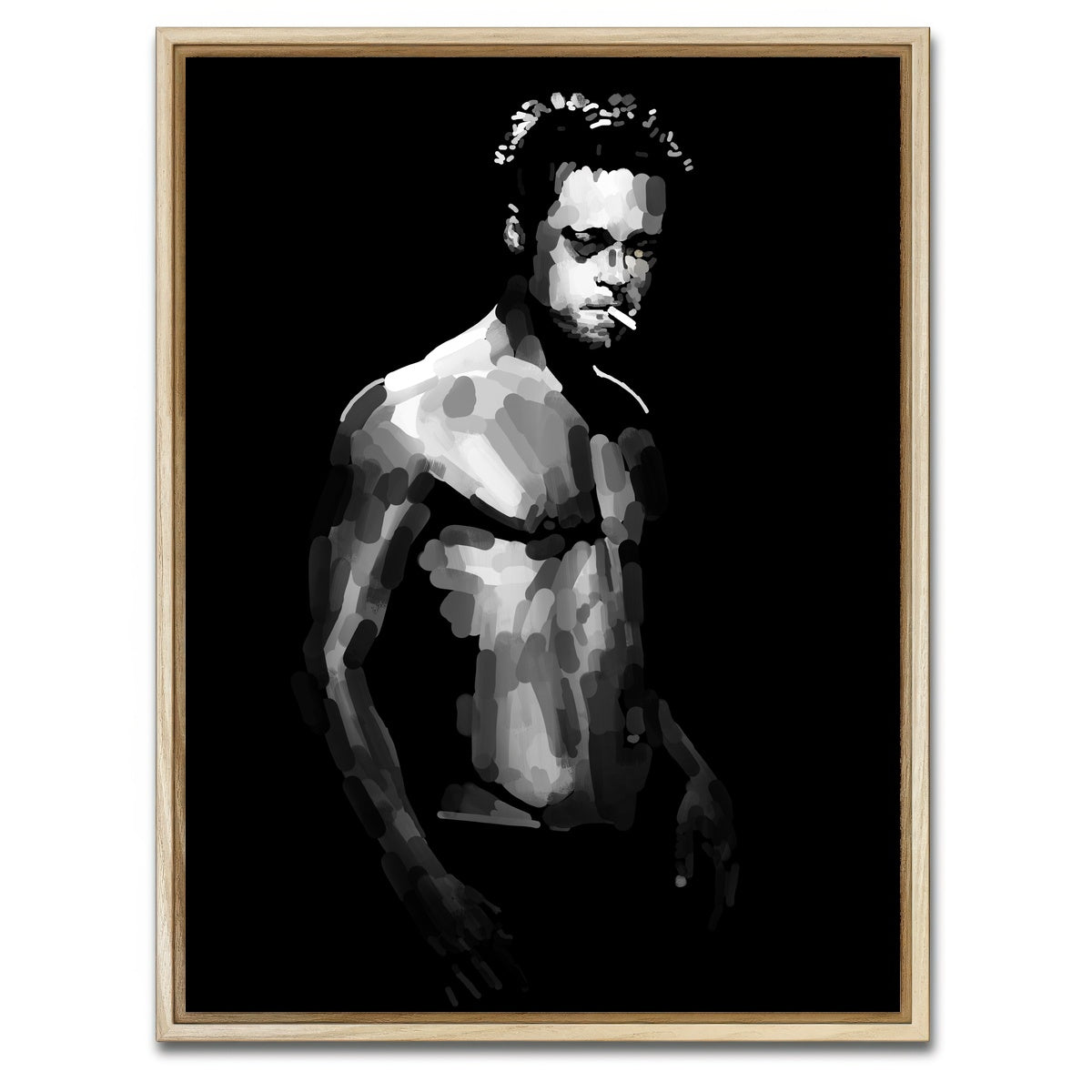 AUTO-MOCKUP WHITE | Tyler | 1 Piece | Natural Framed Canvas | group=3x4