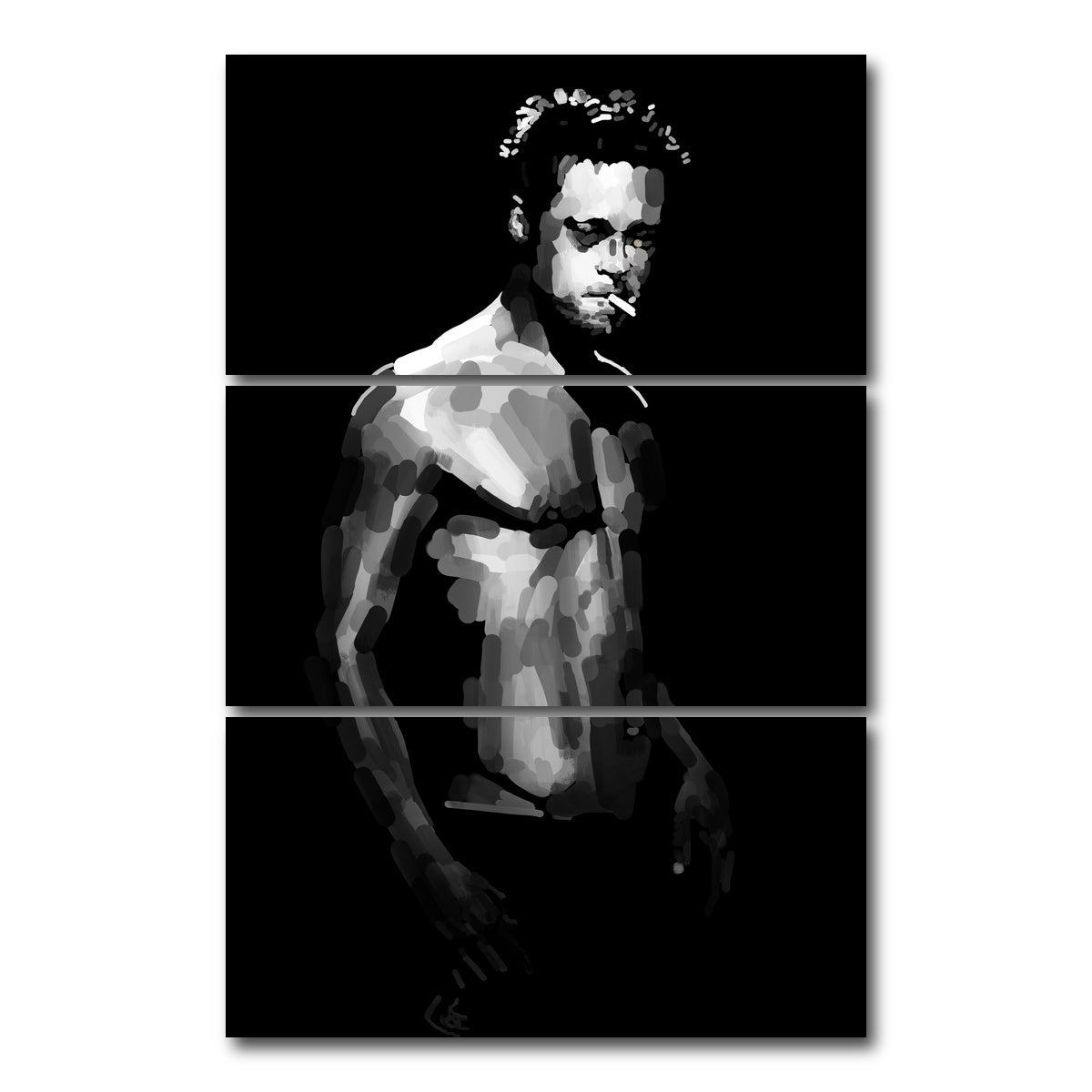 AUTO-MOCKUP WHITE | Tyler | 3 Piece | Gallery Wrap Canvas | group=12x24_stacked