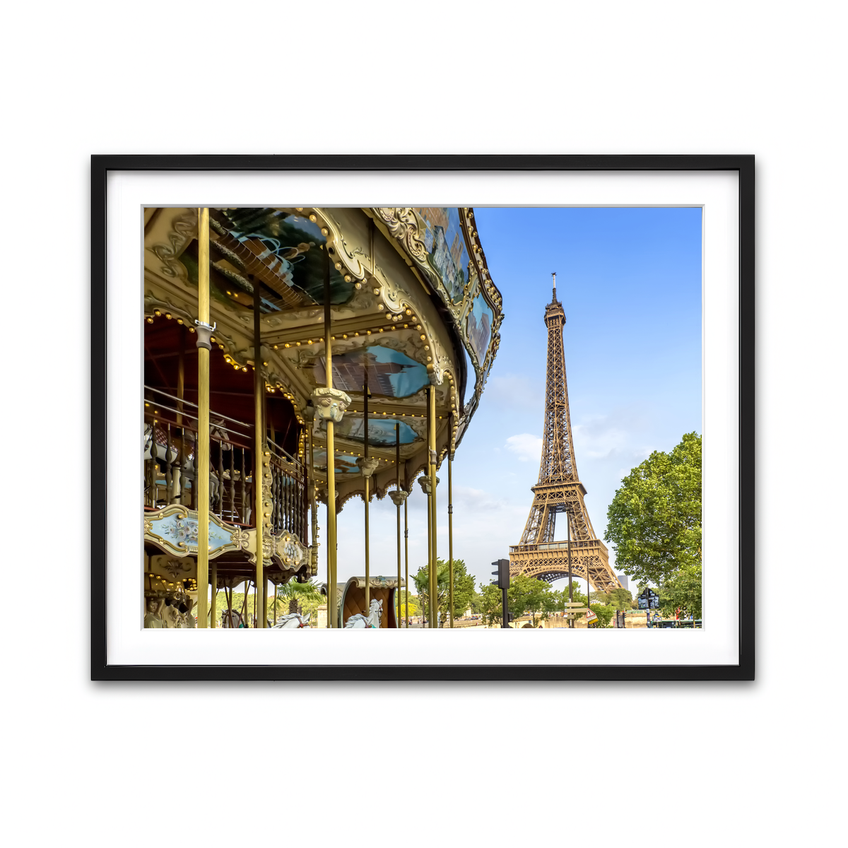 Framed Print 4x3 Black
