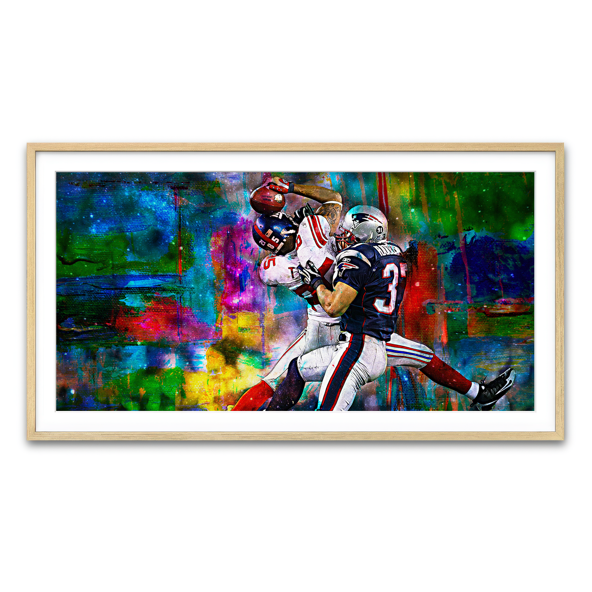 Framed Print 2x1 Natural