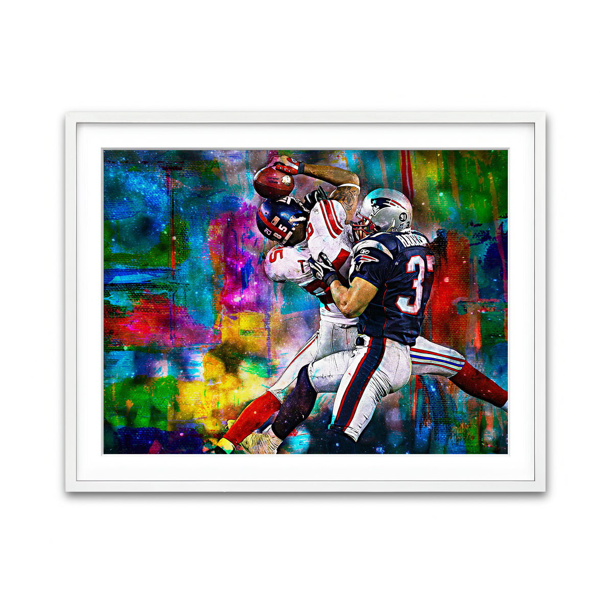 Framed Print 4x3 White