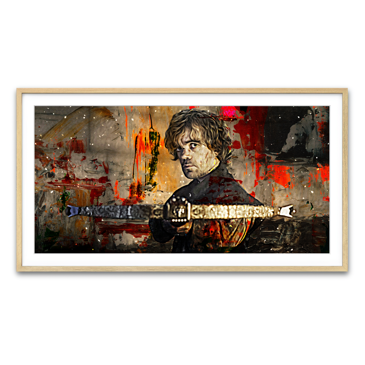 Framed Print 2x1 Natural